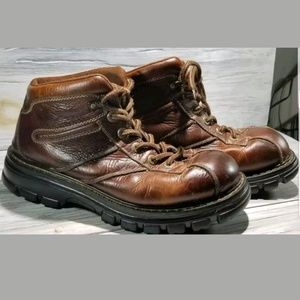 GBX Barker Boots Mens Size 10 MED Brown Leather